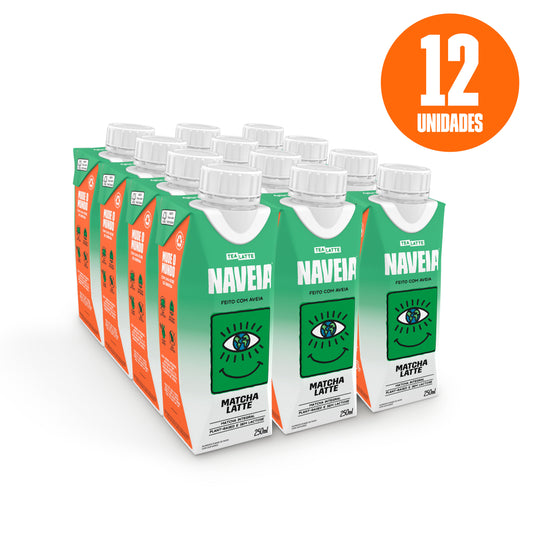 Pack 12x Naveia Matcha Latte 250ml