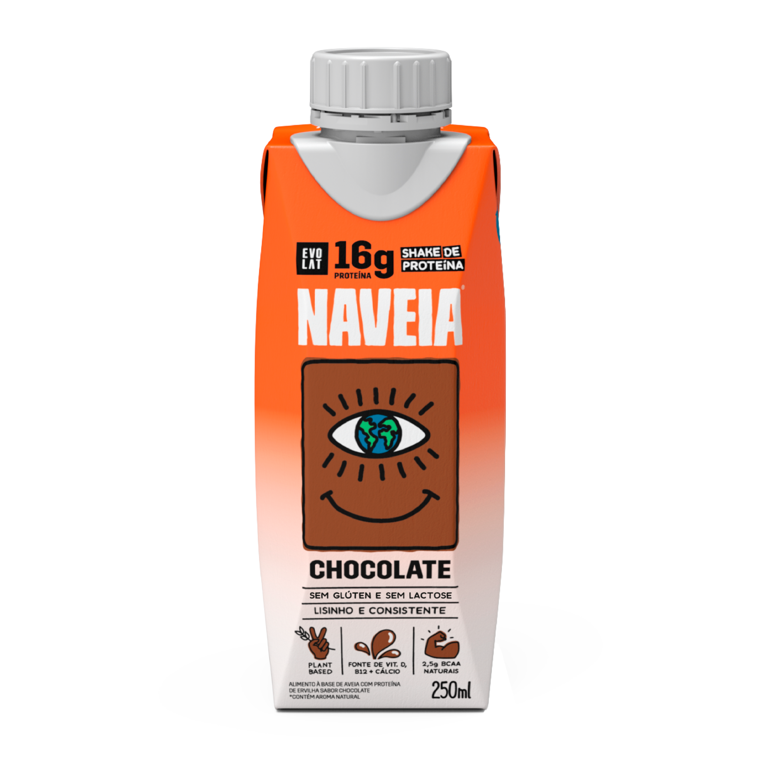 NAVEIA Shake de Proteína Chocolate 250ml | Delícia Vegana