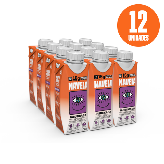 Pack Naveia Shake De Proteína Jabuticaba 250mL