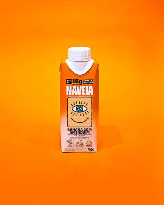 Super Shake Naveia Banana com Amendoim 250ml