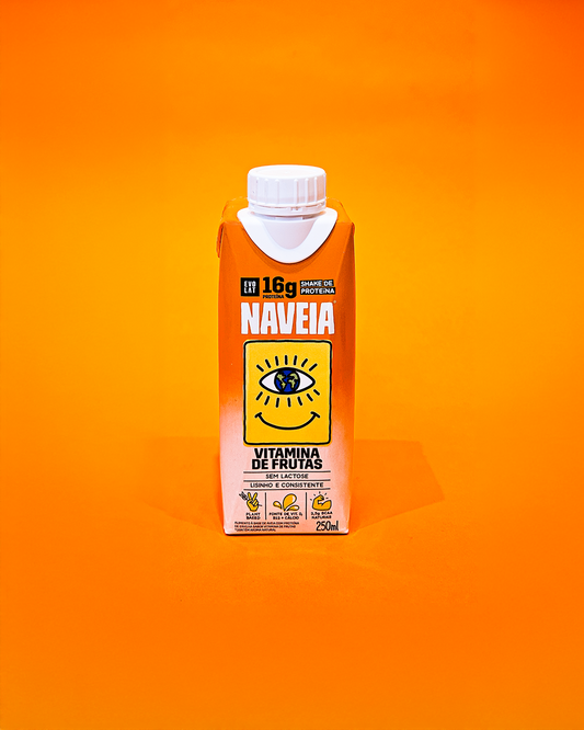 Pack Naveia Shake De Proteína Vitamina De Frutas 250mL