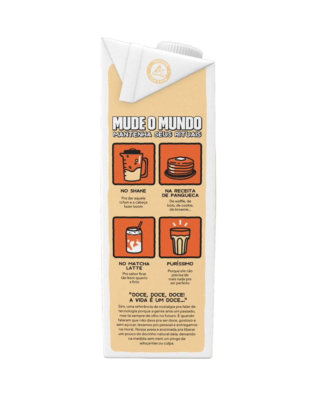 Pack 12x Naveia Baunilha 1L