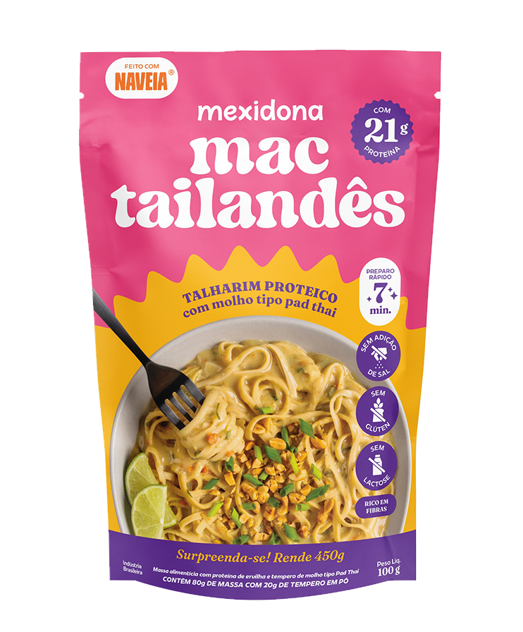 Mac Tailandês da Mexidona + Naveia