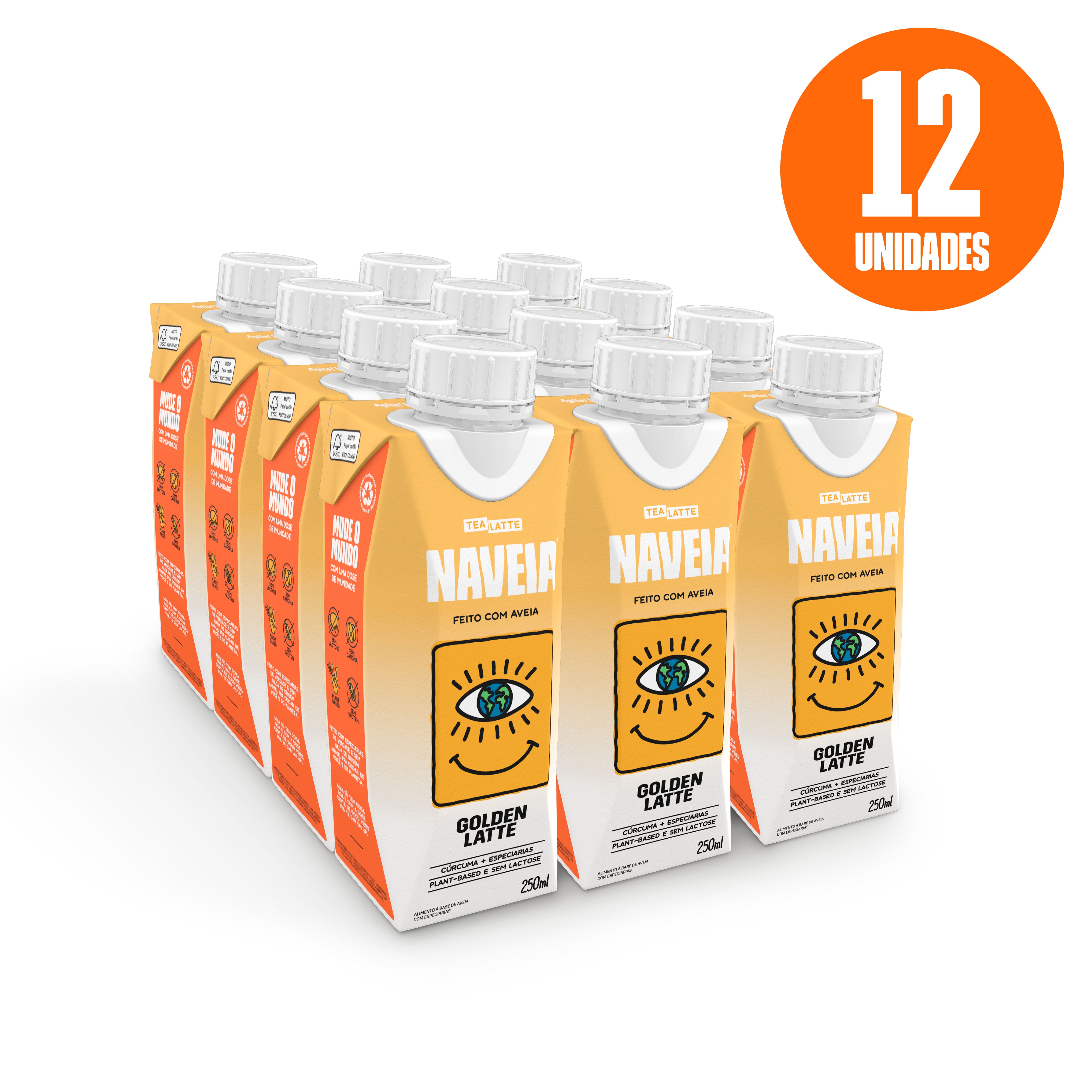 Pack 12x Naveia Golden Latte 250ml – NAVEIA