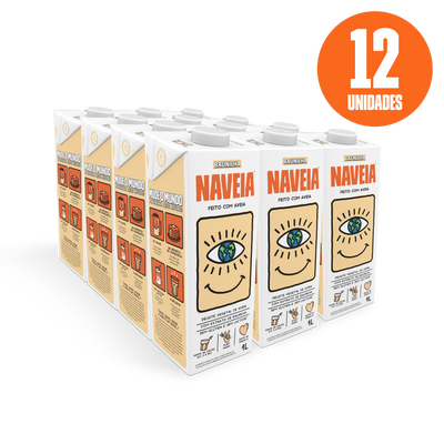 Pack 12x Naveia Baunilha 1L