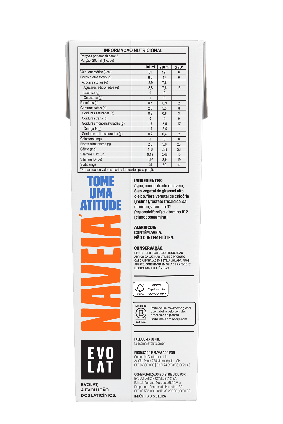 Pack 12x Naveia Extra Fibra 1L