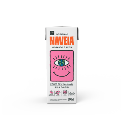 Deleitinho Naveia Morango 200ml