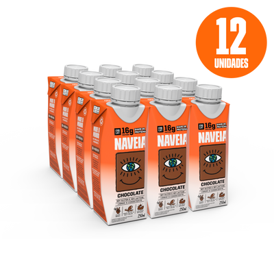 Pack Naveia Shake De Proteína Chocolate 250mL