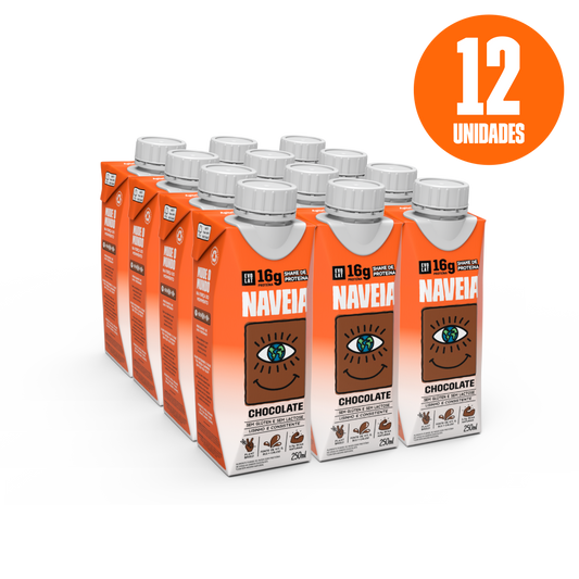 Pack Naveia Shake De Proteína Chocolate 250mL