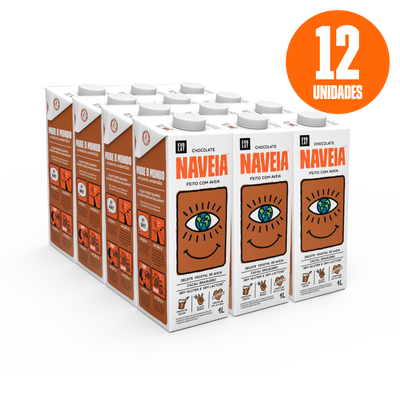 Pack 12x Naveia Chocolate 1L