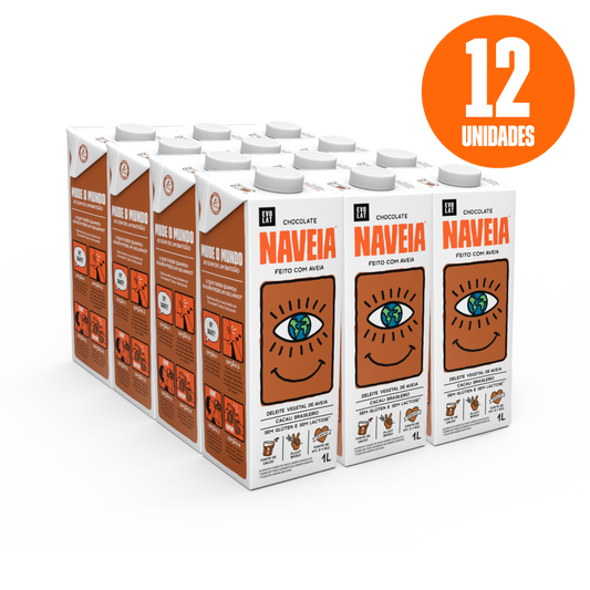 Pack 12x Naveia Chocolate 1L